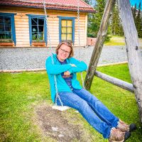 Man ist nie zu alt zum schaukeln